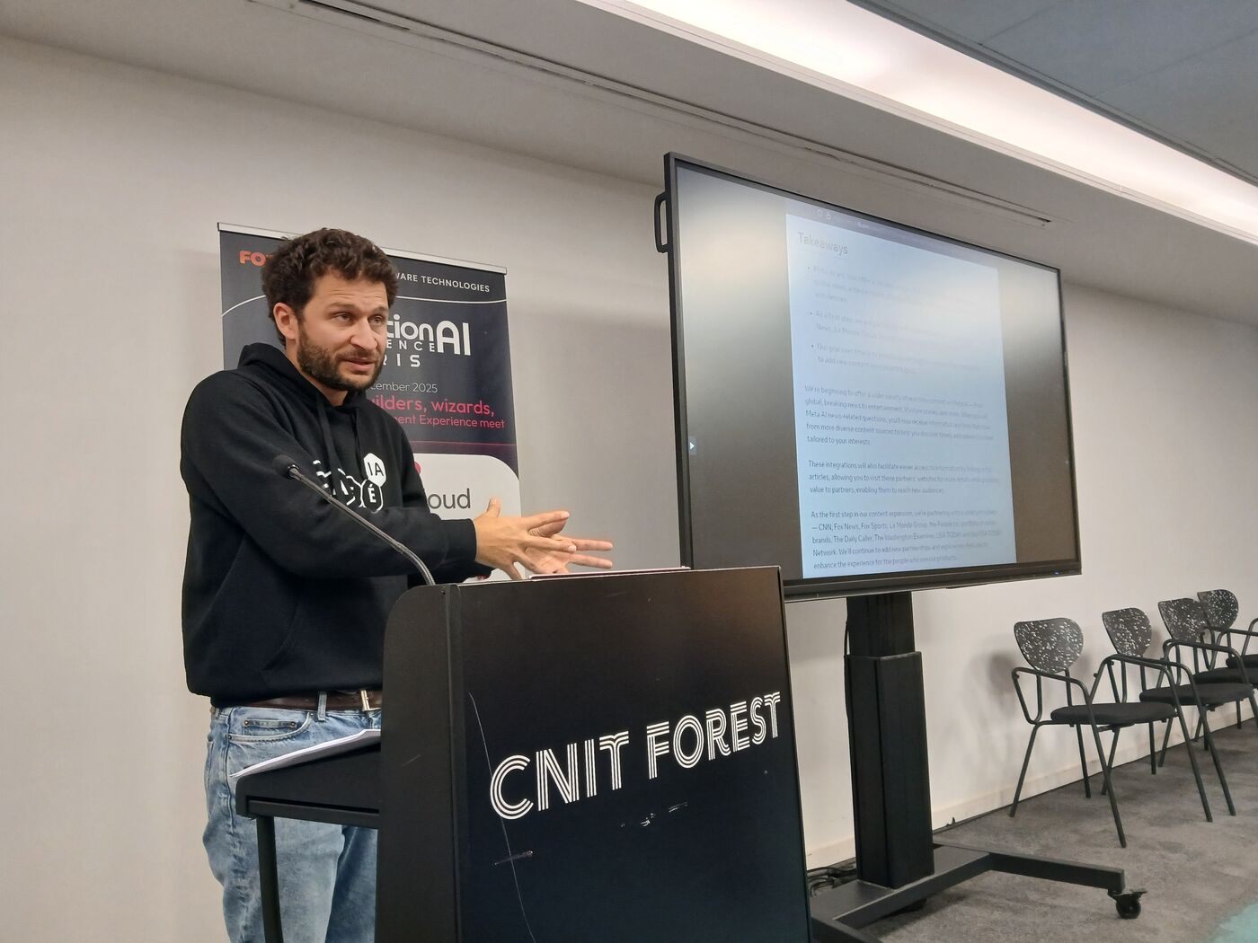 Commons AI 2025, speakers and audience